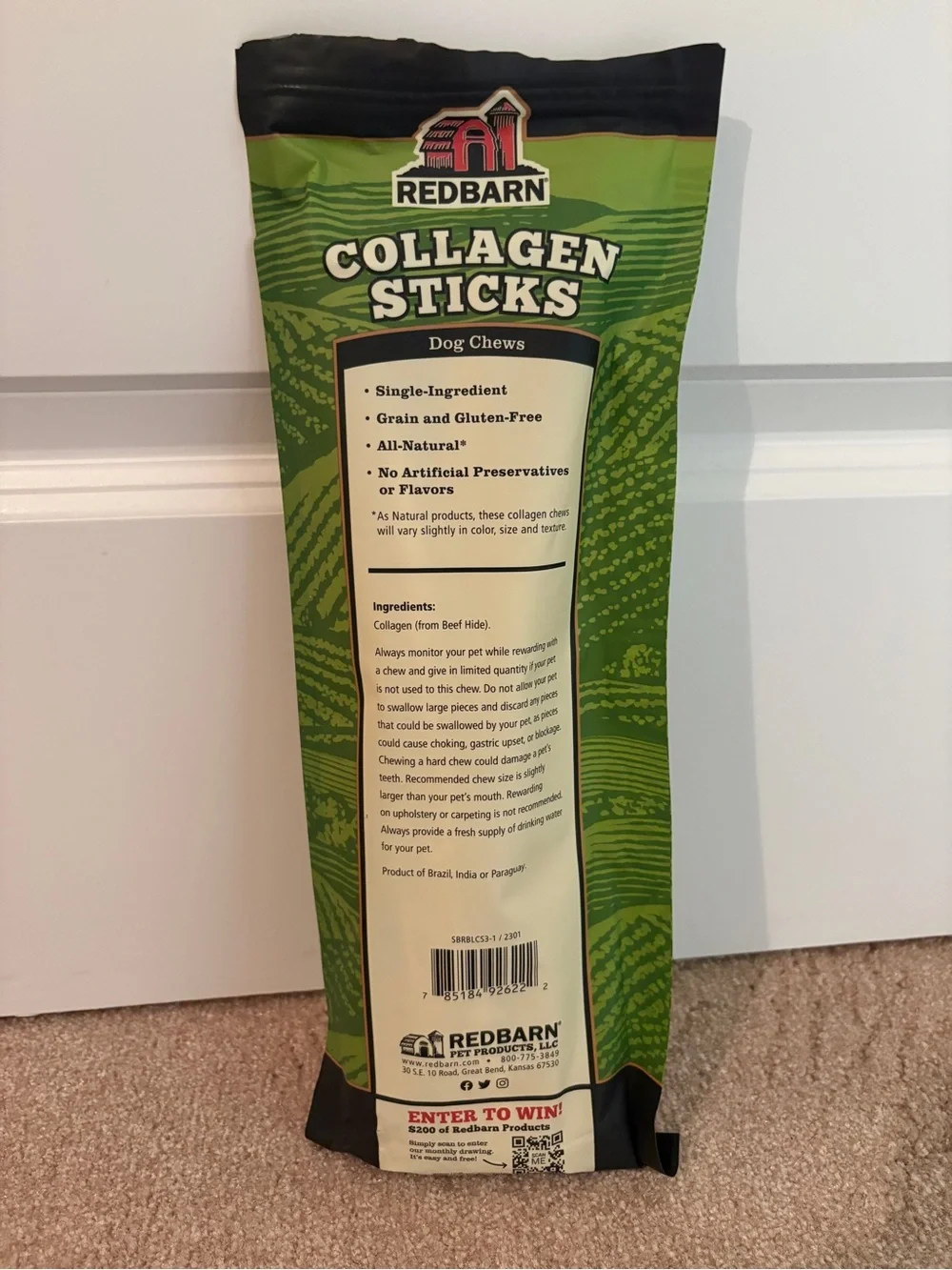 Collagen Sticks Dog Chews - RED BARN